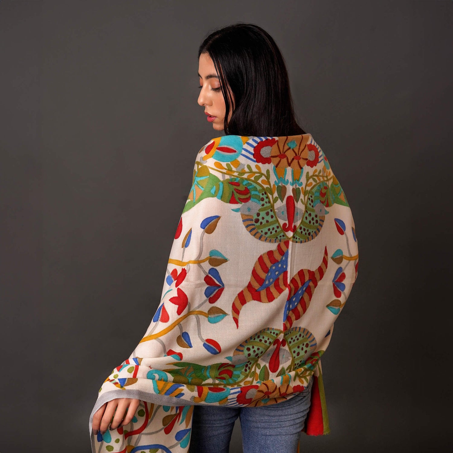 Women Wearing a Scarf