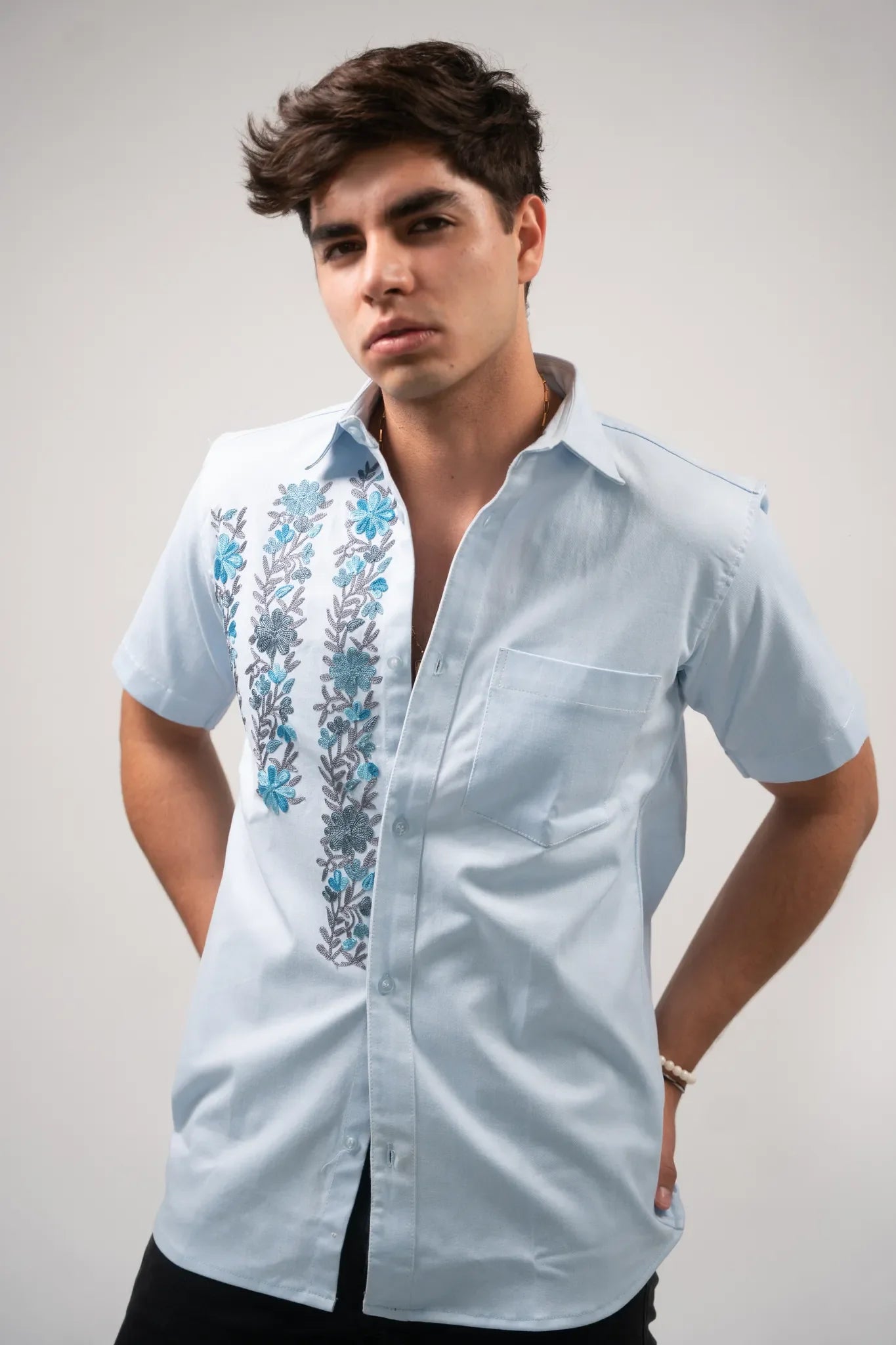 Skyline Striped Men's Shirt