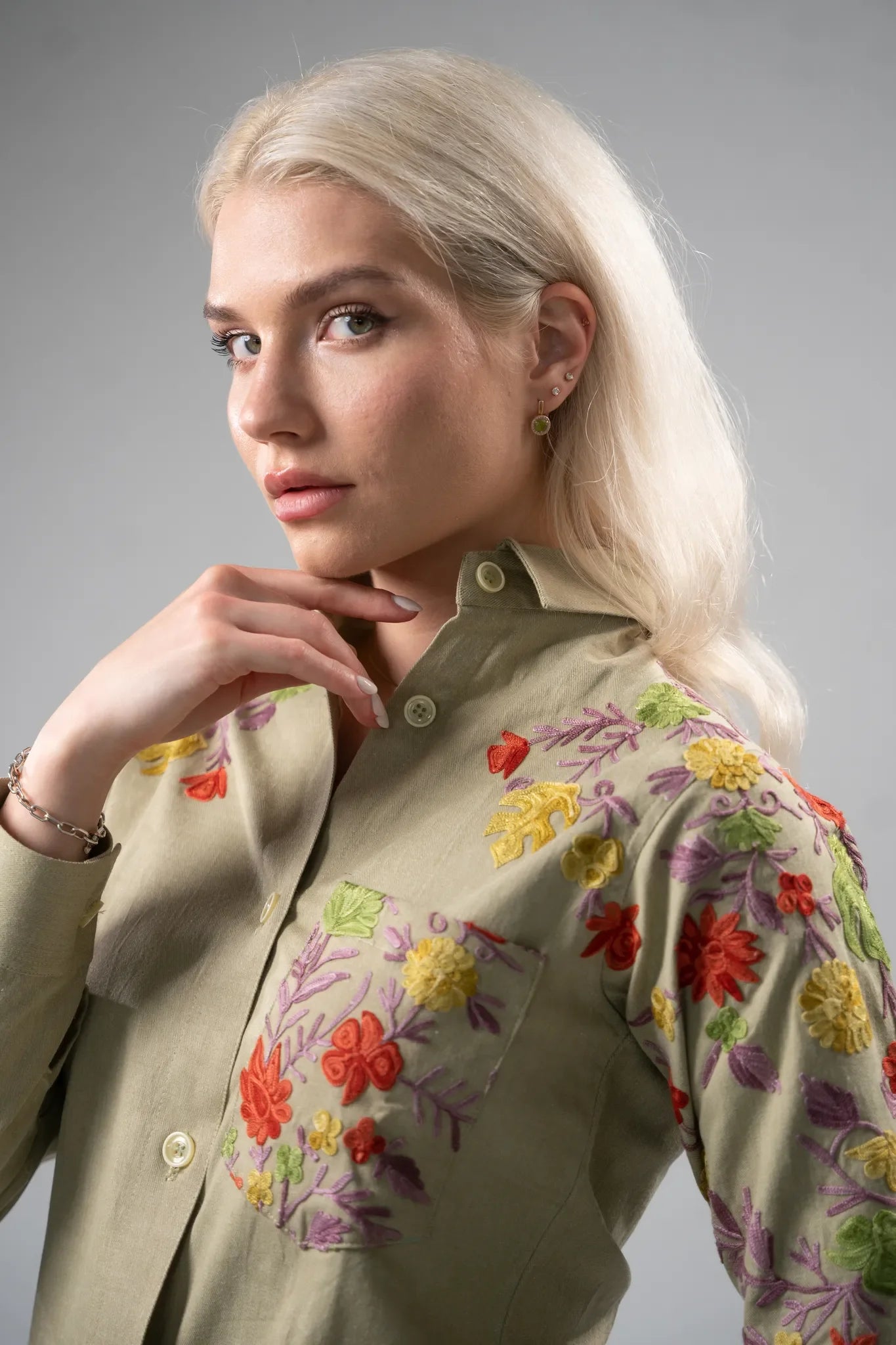 Verde Denim Co-ord Set