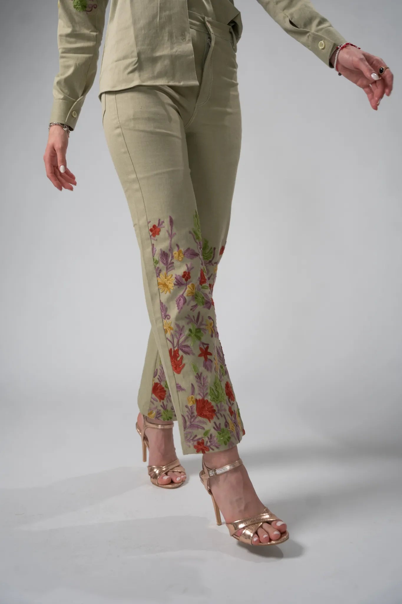 Verde Denim Co-ord Set