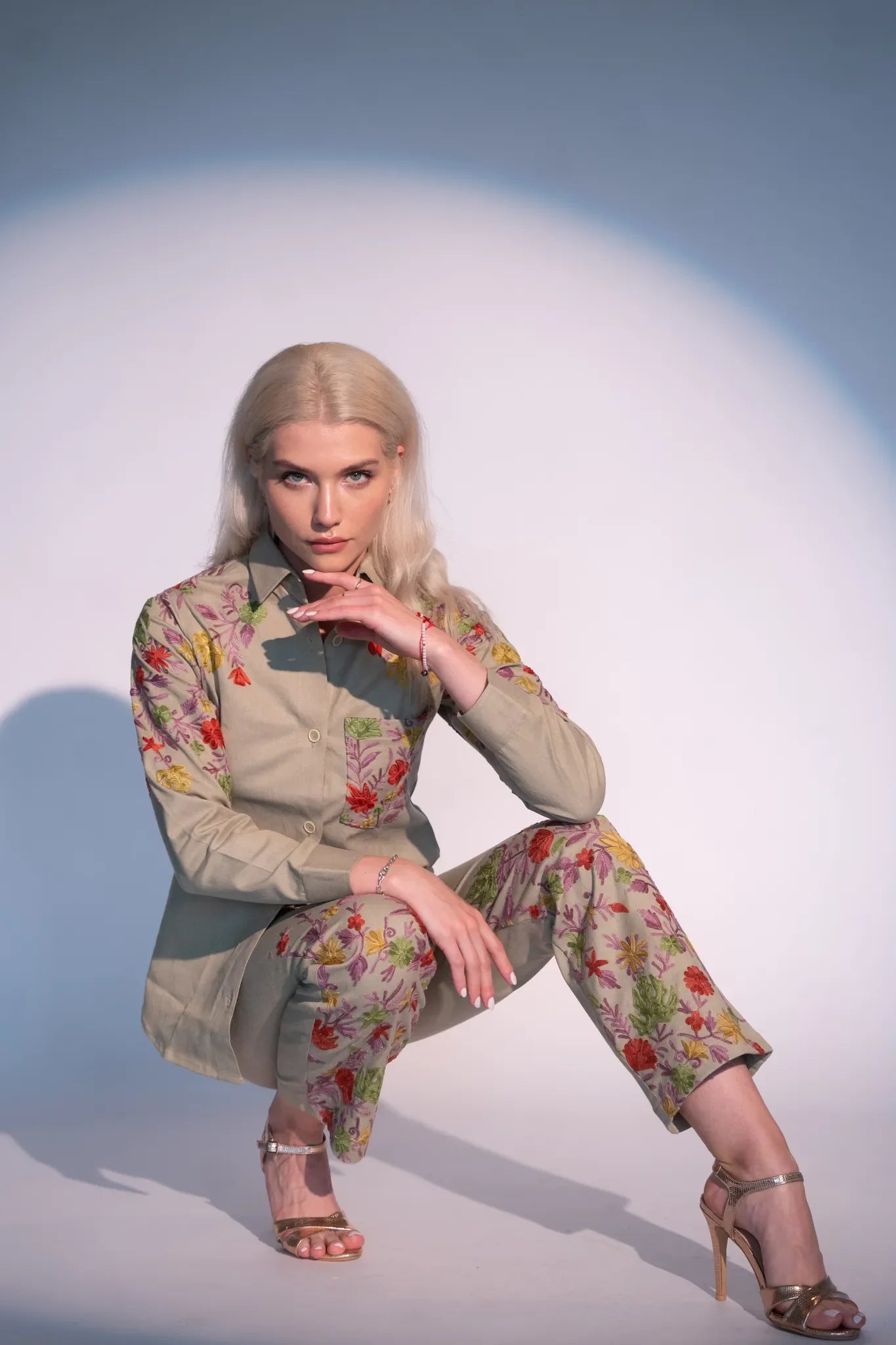 Verde Denim Co-ord Set