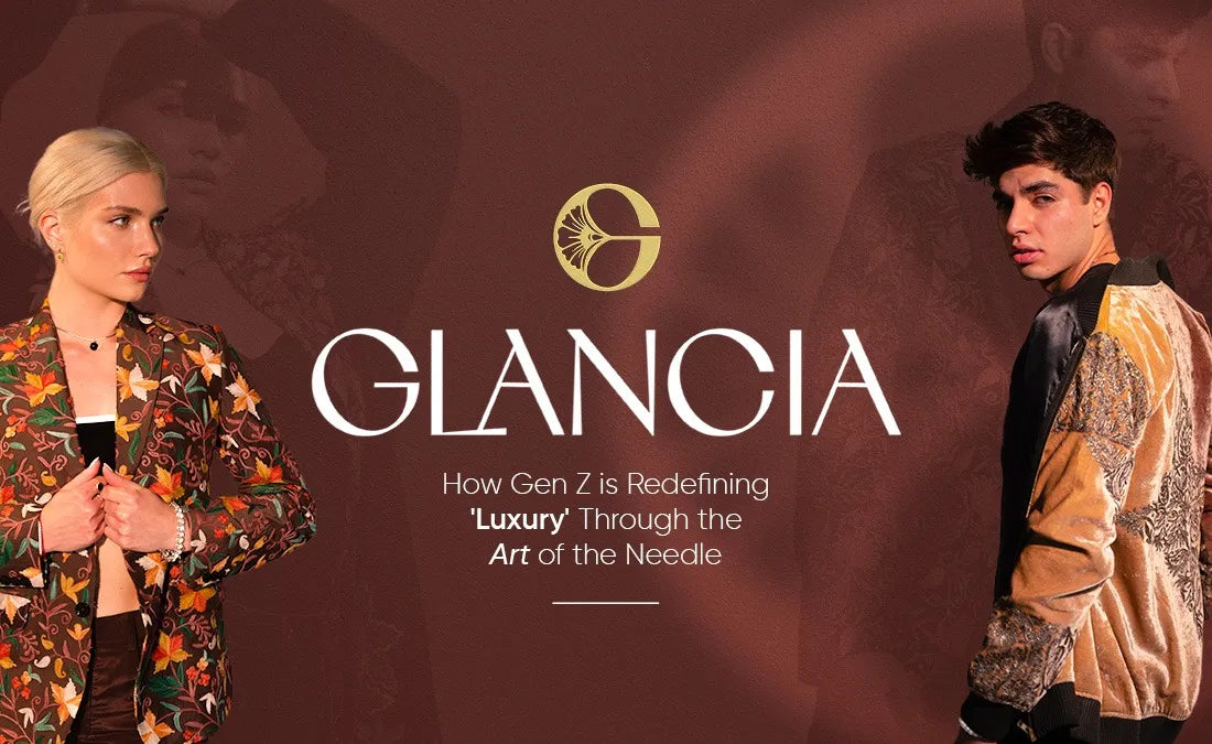 Luxury embroidery craftsmanship in modern Gen Z fashion