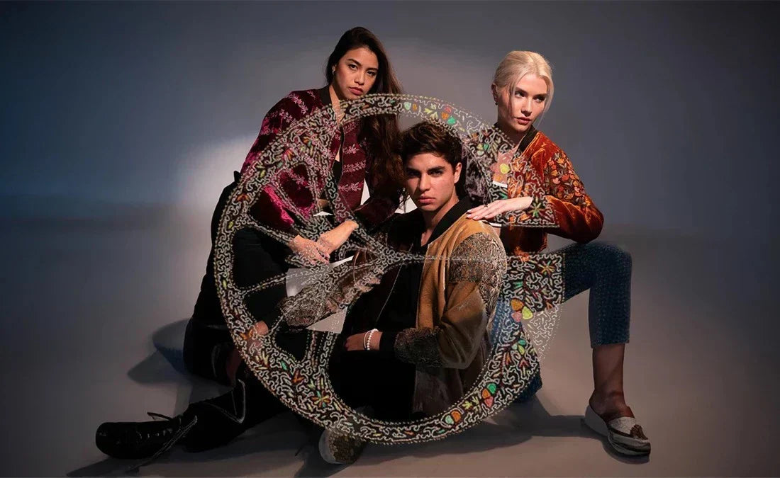 luxury embroidered canada